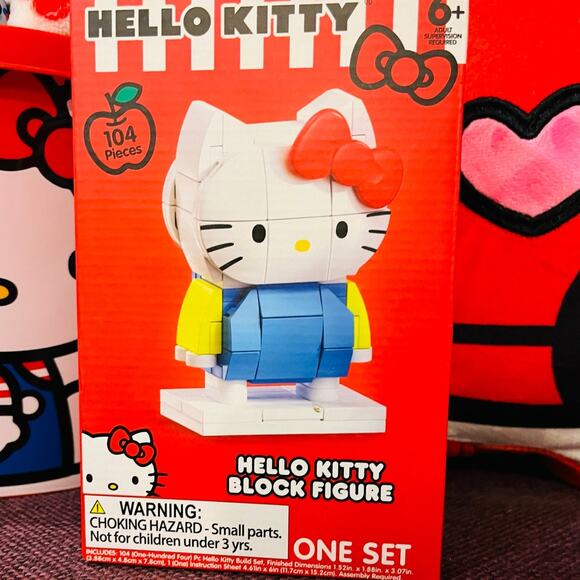 Hello kitty Easter bundle x large pillow with Hello Kitty with large red Bow - Picture 7 of 11